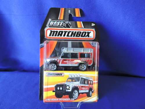 Matchbox Land Rover Defender 110 like Hotwheels